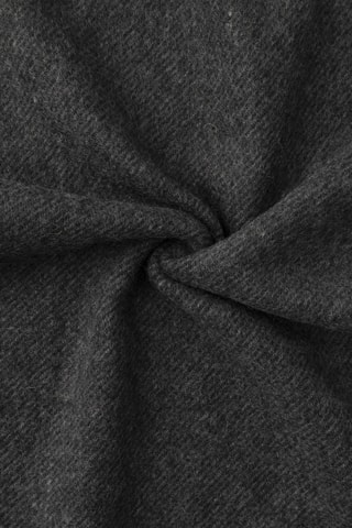 Echarpe en laine et cachemire - Gris foncé