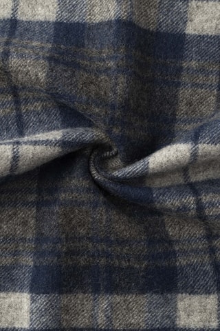 Echarpe en laine et cachemire - Gris clair