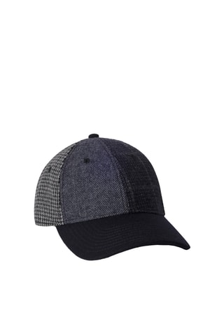 Casquette en laine - Bleu marine