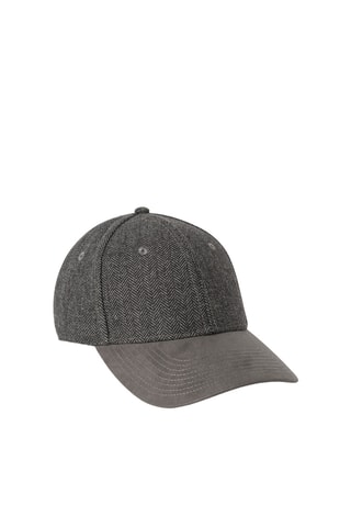 Casquette en laine - Gris foncé