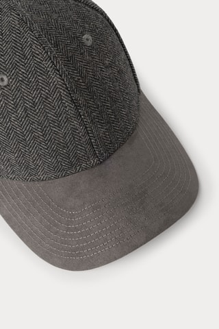 Casquette en laine - Gris foncé