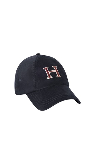 Casquette en velours - Bleu marine