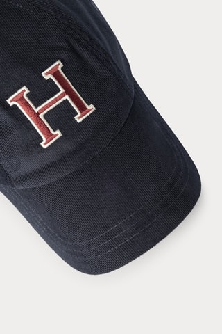 Casquette en velours - Bleu marine