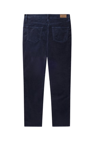 Pantalon en velours - Bleu marine