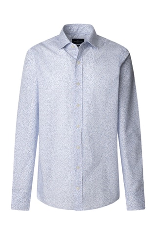 Chemise - Ciel et blanc