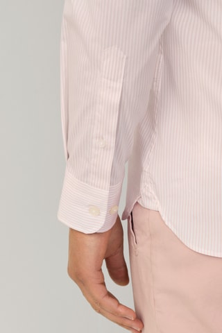 Chemise - Blanc et rose