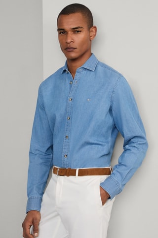 Chemise en jean - Indigo