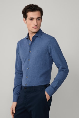 Chemise - Bleu marine chiné