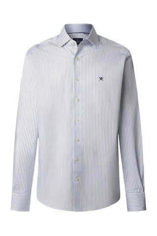 Chemise - Blanc et gris clair