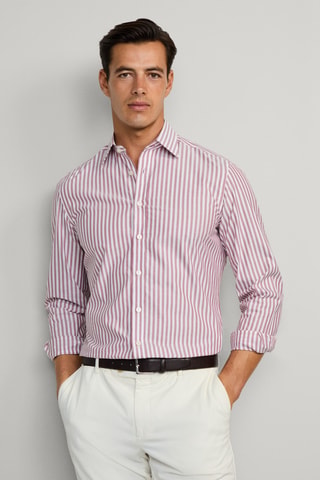 Chemise - Blanc et rose
