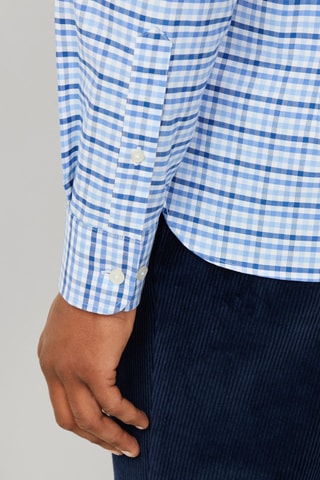 Chemise - Ciel et blanc