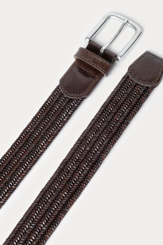 Ceinture en cuir - Marron