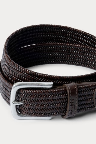 Ceinture en cuir - Marron