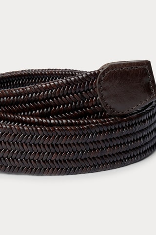 Ceinture en cuir - Marron
