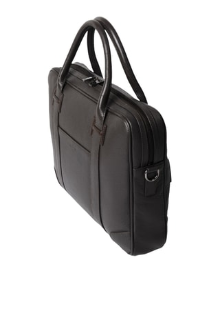 Porte-documents en cuir - Marron
