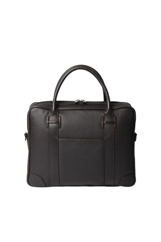 Porte-documents en cuir - Marron