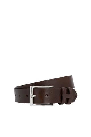 Ceinture en cuir - Marron