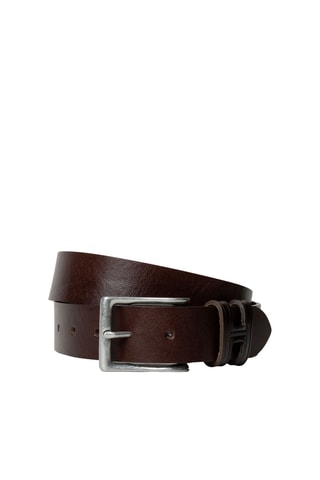 Ceinture en cuir - Marron