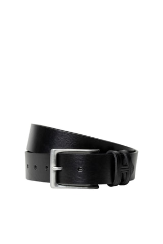 Ceinture en cuir - Noir