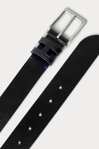 Ceinture en cuir - Noir