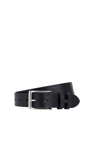 Ceinture en cuir - Noir