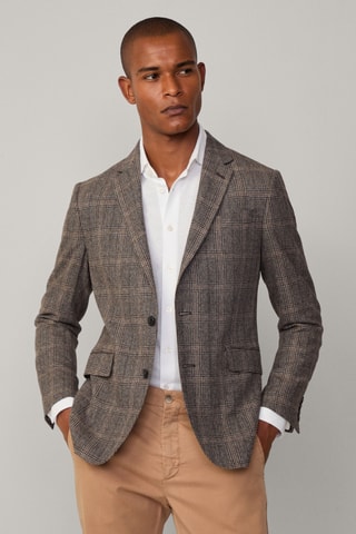 Veste en laine - Marron foncé