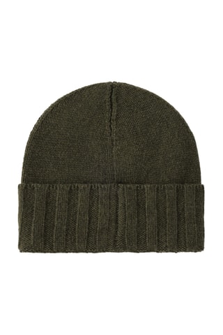 Bonnet en cachemire - Vert foncé