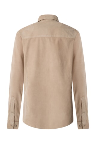 Chemise en velours - Beige