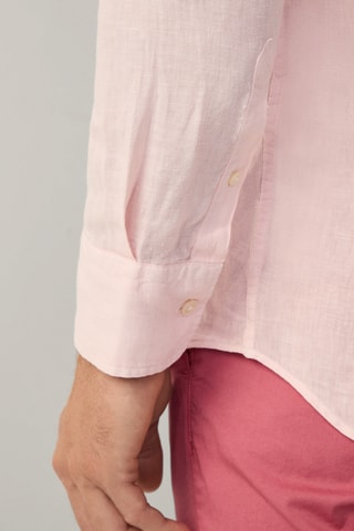 Chemise en lin - Rose