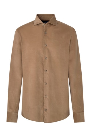 Chemise en velours - Marron