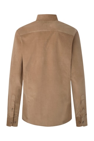 Chemise en velours - Marron