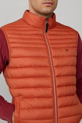 Doudoune sans manches - Orange