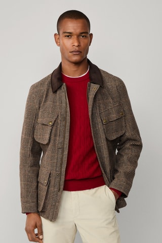 Veste en laine - Marron