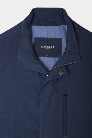 Veste en laine - Bleu marine