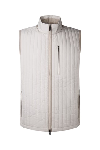 Doudoune sans manches - Beige
