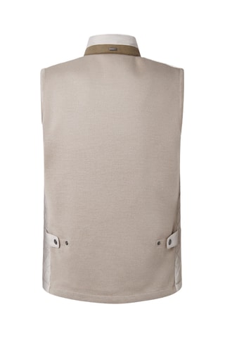 Doudoune sans manches - Beige