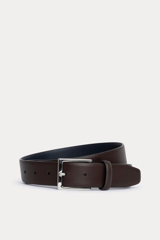 Ceinture en cuir - Marron