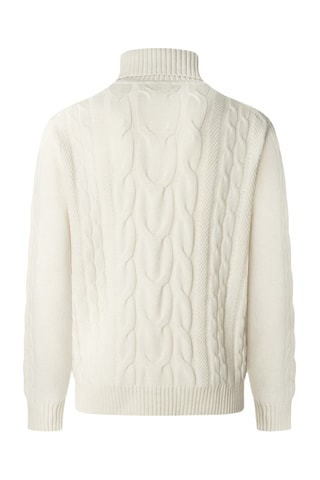 Pull en laine et cachemire - Blanc