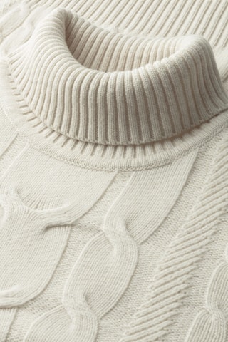Pull en laine et cachemire - Blanc