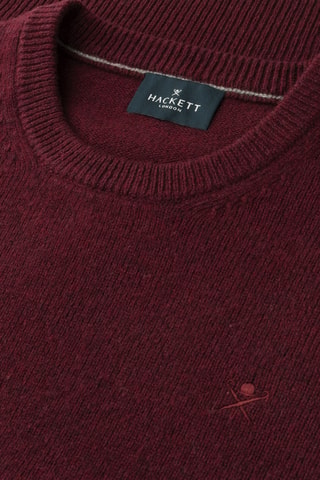 Pull en laine d’agneau - Bordeaux