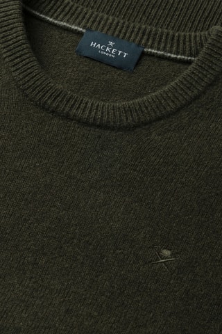 Pull en laine d’agneau - Vert foncé