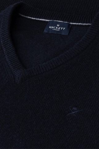 Pull en laine d’agneau - Bleu foncé