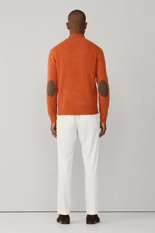 Pull en laine d’agneau - Orange