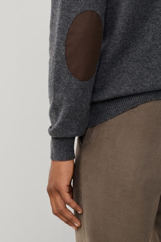 Pull en laine d’agneau - Gris foncé