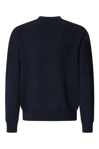 Pull en laine - Bleu marine
