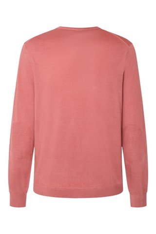 Pull en mérinos et soie - Saumon