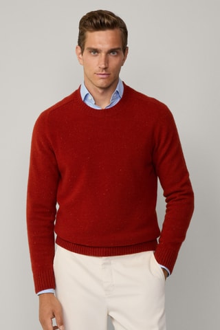 Pull en laine - Rouge