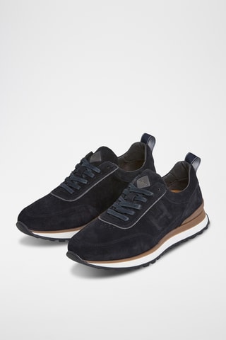 Baskets en nubuck - Noir