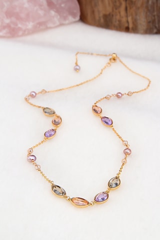 Collier - Zircons