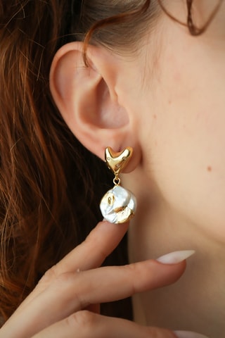 Boucles d’oreilles - Blanc